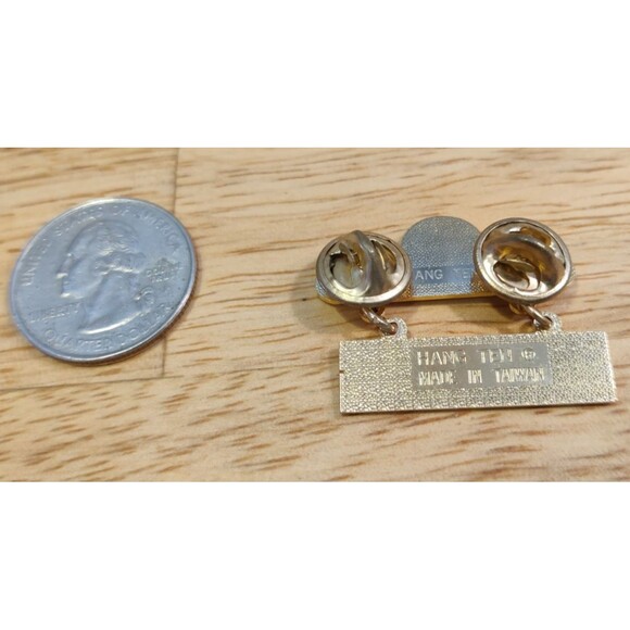 Vintage World's Greatest Teacher Lapel Hat Pin-Education - Picture 2 of 2